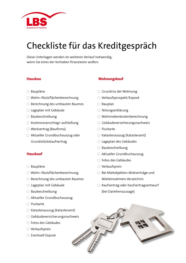 Ihr Weg zur maßgeschneiderten Finanzierung / Tipps für ein erfolgreiches Kreditgespräch (FOTO)