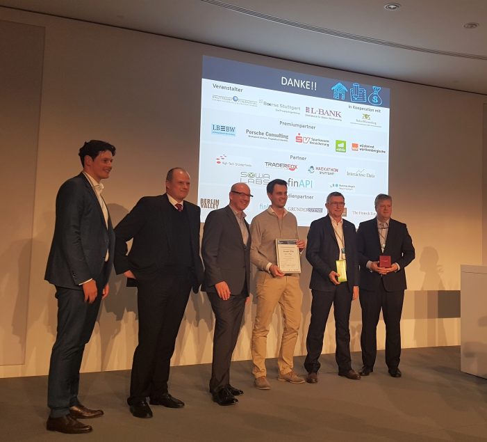 Giromatch mit B2B Geschäftsmodell als „Finnovativstes Startup 2016“ ausgezeichnet
