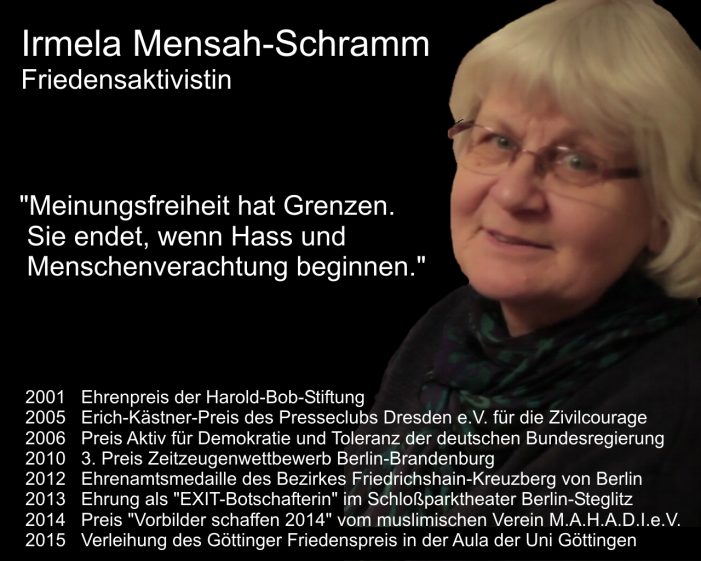 Offener Brief an die Bundeskanzlerin Dr. Angela Merkel Offener Brief an die Bundeskanzlerin Dr. Angela Merkel