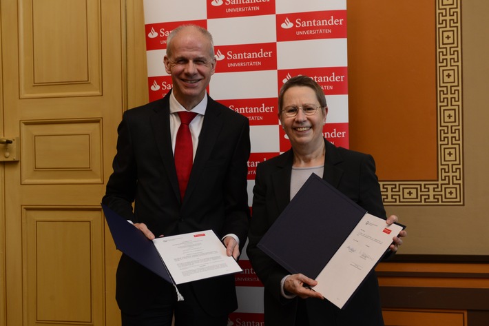 Santander und Georg-August-Universität Göttingen
verlängern Partnerschaft (FOTO)