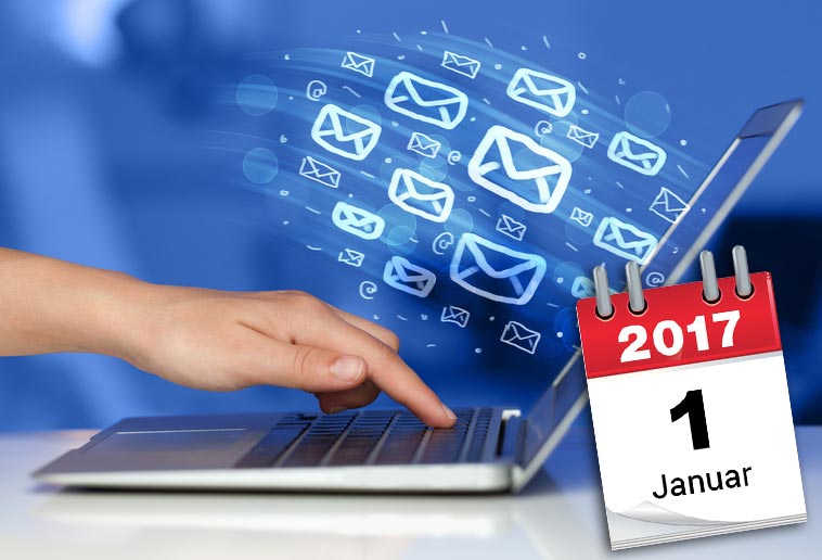 E-Mail-Archivierung – ab dem 01.01.2017 für Unternehmen gesetzlich vorgeschrieben