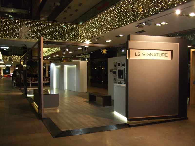 MDL expo International begleitet Markteinführung von LG Signature