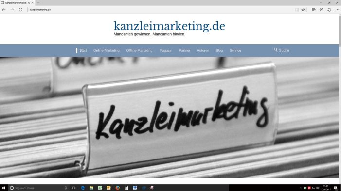 kanzleimarketing.de jetzt online kanzleimarketing.de jetzt online