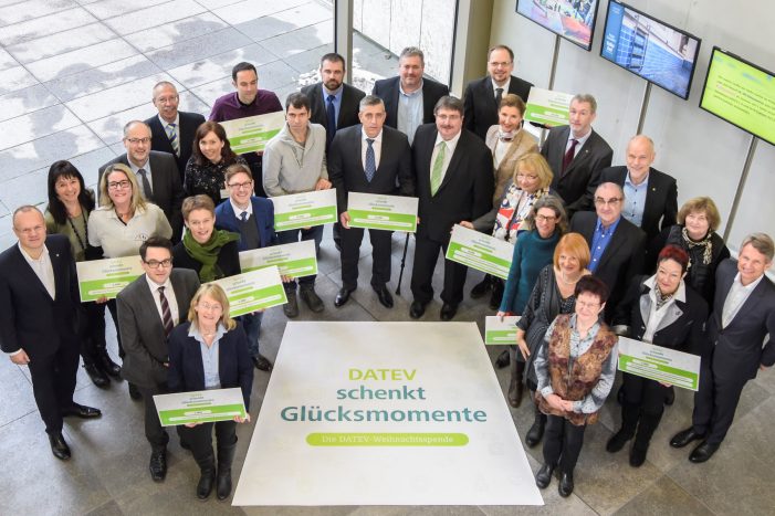 DATEV-Weihnachtsspende über 149.200 Euro
