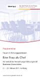 Frauen in Führungspositionen: Eine Frau als Chef