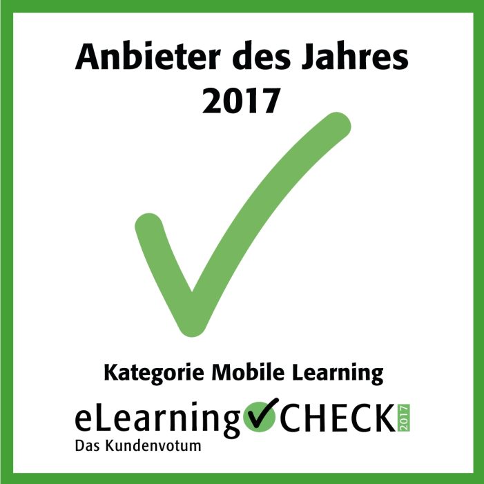 Doppelsieg für inside beim eLearningCHECK 2017