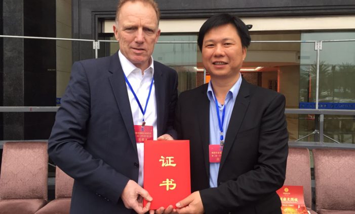 Deutschland und China rücken zusammen – Unternehmerverband Jieyang wählt Deutschen in den Vorstand