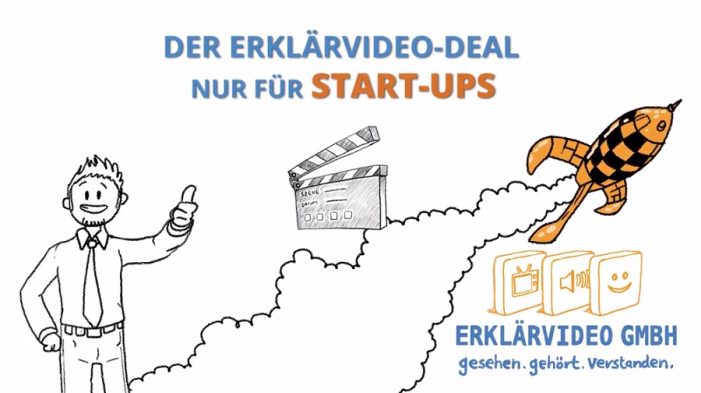 Erklärvideo „Startup-Deal“ für Start-Ups und junge Unternehmen