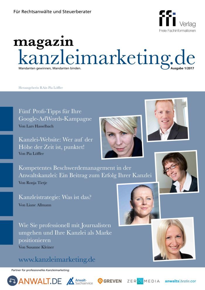 Kanzleimarketing.de: Jetzt auch als eMagazin Kanzleimarketing.de: Jetzt auch als eMagazin