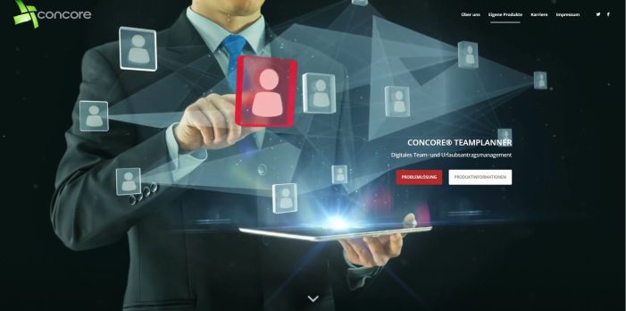 „Der Concore® Teamplanner hat die Mitarbeiter im Blick“