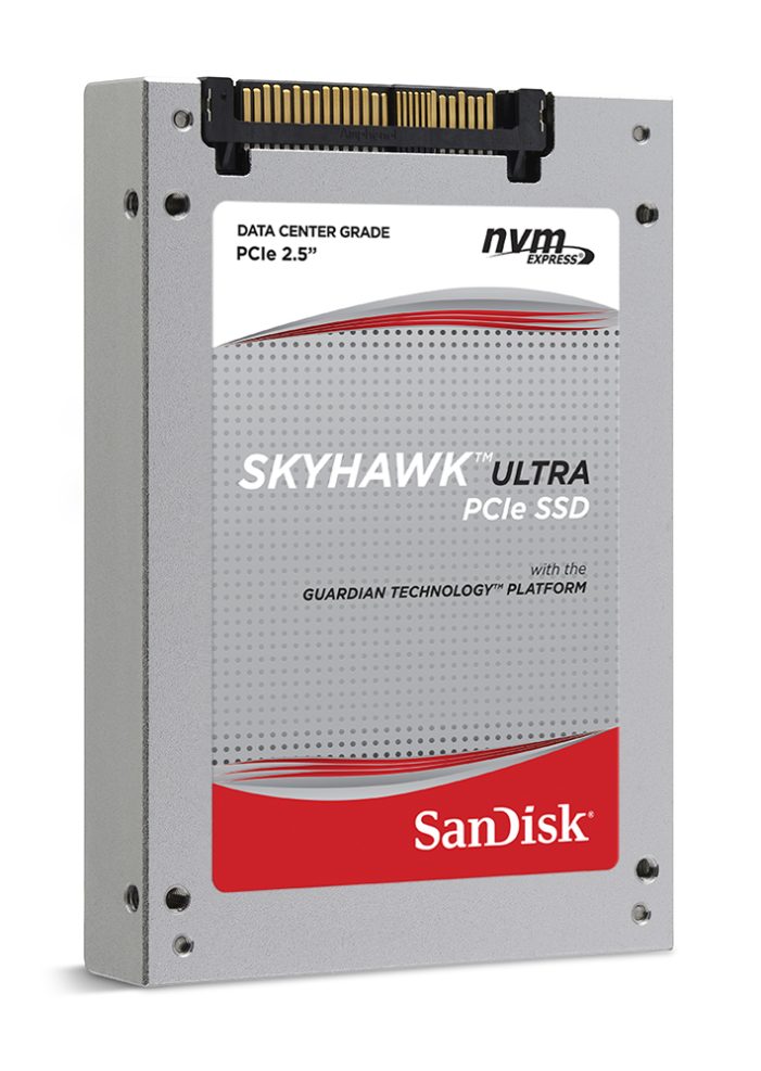 Western Digital Corporation: Neue NVMe-kompatible PCIe Solid-State Drives SanDisk® Skyhawk?