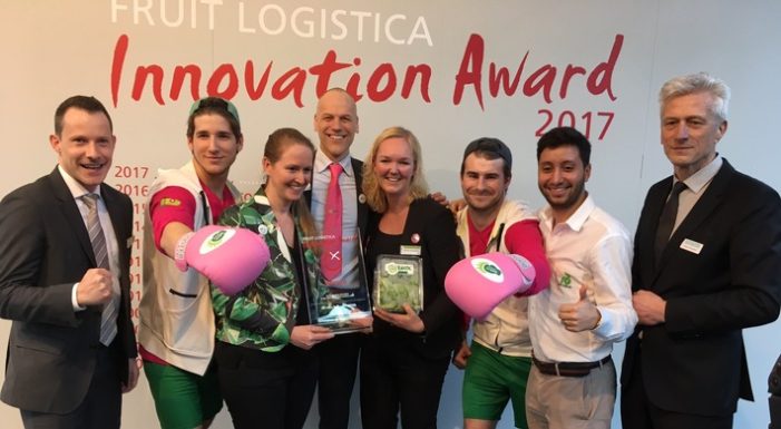 „Knox – Delayed Pinking in Fresh Cut Lettuce“ gewinnt den FRUIT LOGISTICA Innovation Award 2017 (FOTO) „Knox – Delayed Pinking in Fresh Cut Lettuce“ gewinnt den FRUIT LOGISTICA Innovation Award 2017 (FOTO)