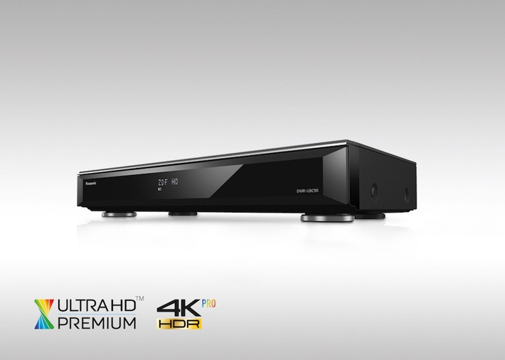 Panasonic präsentiert die ersten Videorecorder für das UHD Zeitalter / DMR-UBS90 für Satellit und DMR-UBC90 für Kabel und DVB-T2 HD (FOTO)