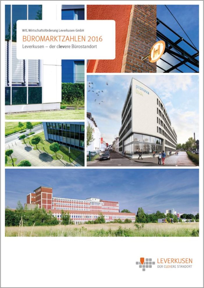 Nachfrage nach Büroflächen in Leverkusen erneut gestiegen: WfL stellt Büromarktzahlen für 2016 vor