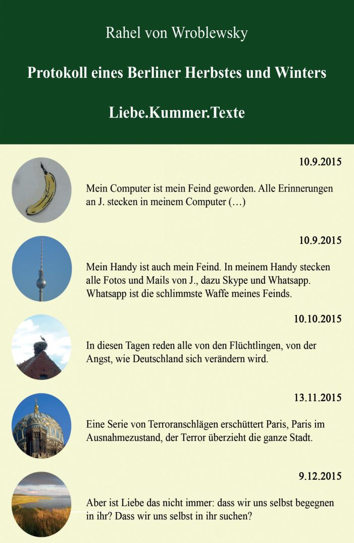 Protokoll eines Berliner Herbstes und Winters – Momentaufnahmen aus der deutschen Hauptstadt