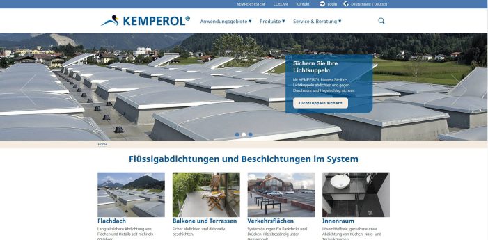 Kemper System geht mit neuer Website online