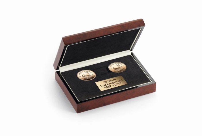 Zum Krügerrand-Jubiläum bietet Degussa exklusiv ein Goldmünzen-Set aus dem Jahr 1967 und der Sonder-Edition 2017