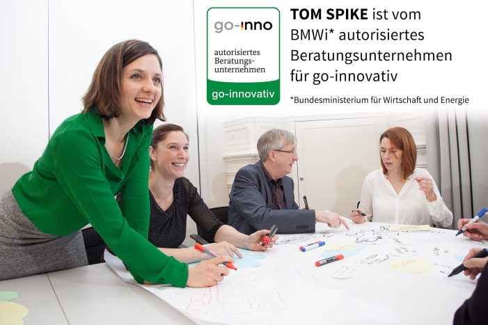 go-Inno: Bundeswirtschaftsministerium autorisiert Innovationsberatung TOM SPIKE und erstattet bis zu 50 Prozent der Beratungskosten