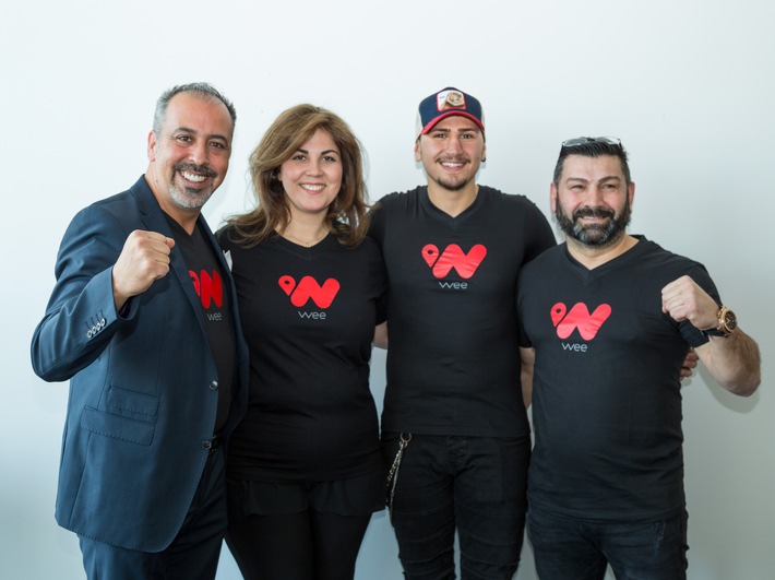 Markteinstrittsstrategie für das Cashback-System wee setzt auf Emotionalisierung / Nachhaltiges Premium-Boxsponsoring mit sozialem Brennpunktprojekt (FOTO)