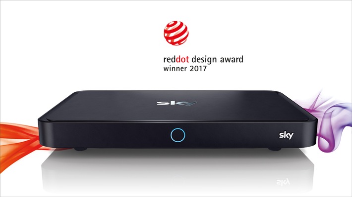 Ausgezeichnetes Design: Sky+ Pro mit Red Dot 2017 prämiert (FOTO)
