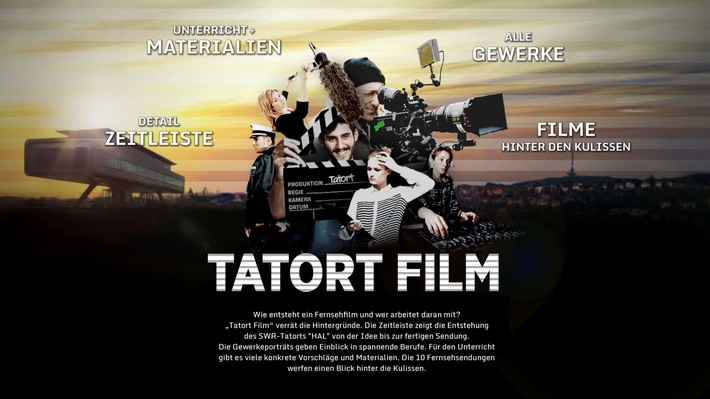 „Tatort“ für die Schule / „Tatort Film“: neues Angebot für die Filmbildung in der Schule (FOTO)