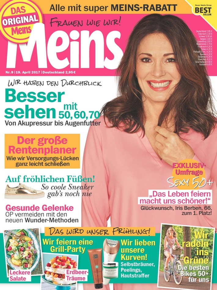Iris Berben ist die Frau 50plus mit dem größten Sex-Appeal – vor Veronica Ferres und Andrea Berg (FOTO)