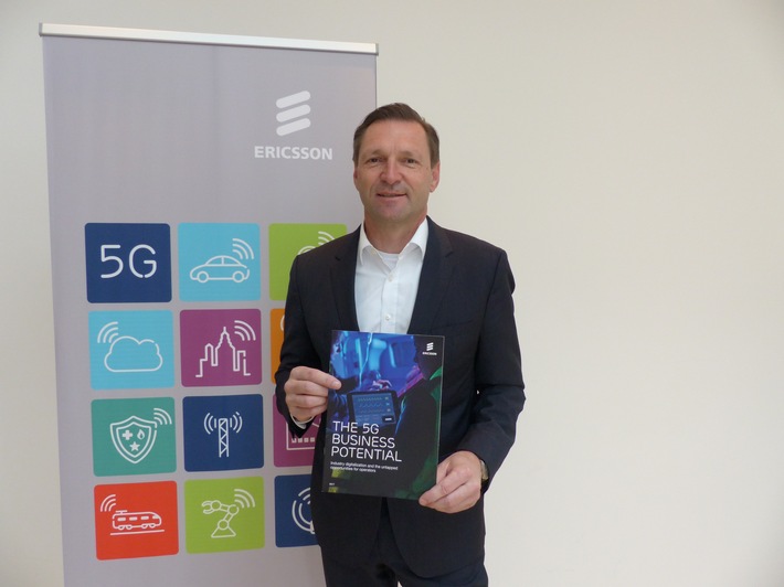 Ericsson präsentiert Report anlässlich der Hannover Messe
„The 5G Business Potential“: 5G-Technologie eröffnet neue Möglichkeiten für IKT-Branche und Industrie (FOTO)