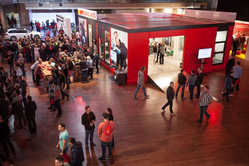 insglück inszeniert Carglass Roadshow 2017 im Estrel Berlin