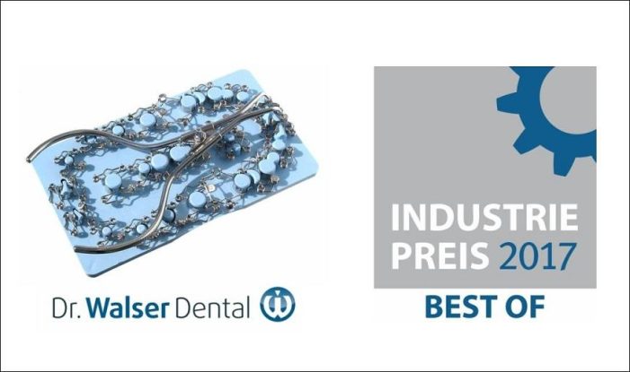 „Best of 2017“ Industriepreis: Dr. Walser Dental zum 6. Mal in Folge ausgezeichnet
