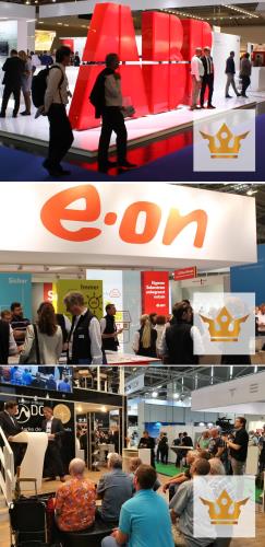 E.ON, ABB und E3DC gewinnen PR-Check auf der Intersolar / ees Europe – PR-Agentur Krampitz Communications hat 1.100 Aussteller auf ihre Außenwirkung u