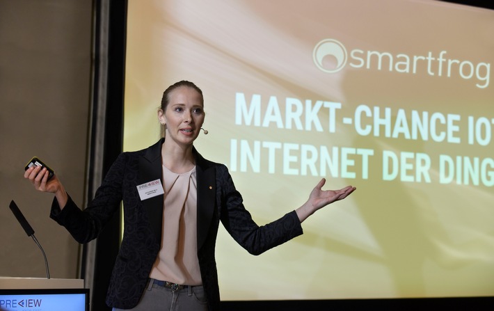 Neuheiten zur IFA: Preview-Award Medienpreis geht an das
Internet-der-Dinge Unternehmen Smartfrog / Journalisten wählen die Smartfrog-Überwachungskamera zum innovativsten Produkt im Vorfeld der IFA (FOTO)