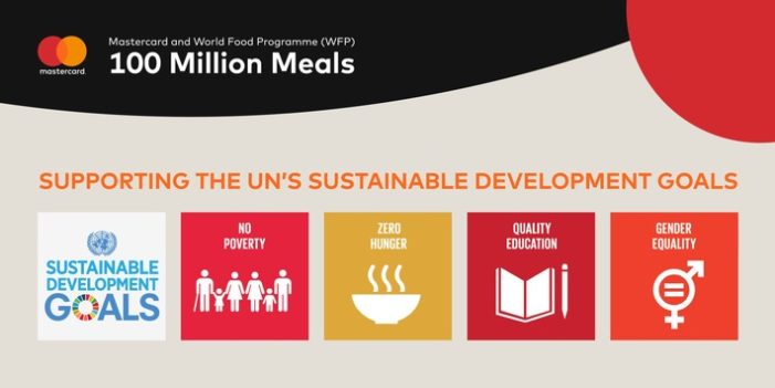 100 Millionen Mahlzeiten – Mastercard und das UN World Food Programme vertiefen Partnerschaft gegen den Hunger der Welt (FOTO)