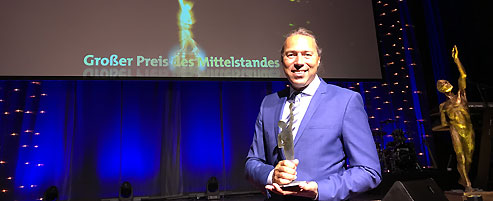 Großer Preis des Mittelstands 2017 – Auszeichnung auf der Gala zur Preisverleihung in Dresden