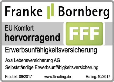 Leistungsstarke BU-Alternative: Neue Erwerbsunfähigkeitsversicherung von AXA (FOTO)