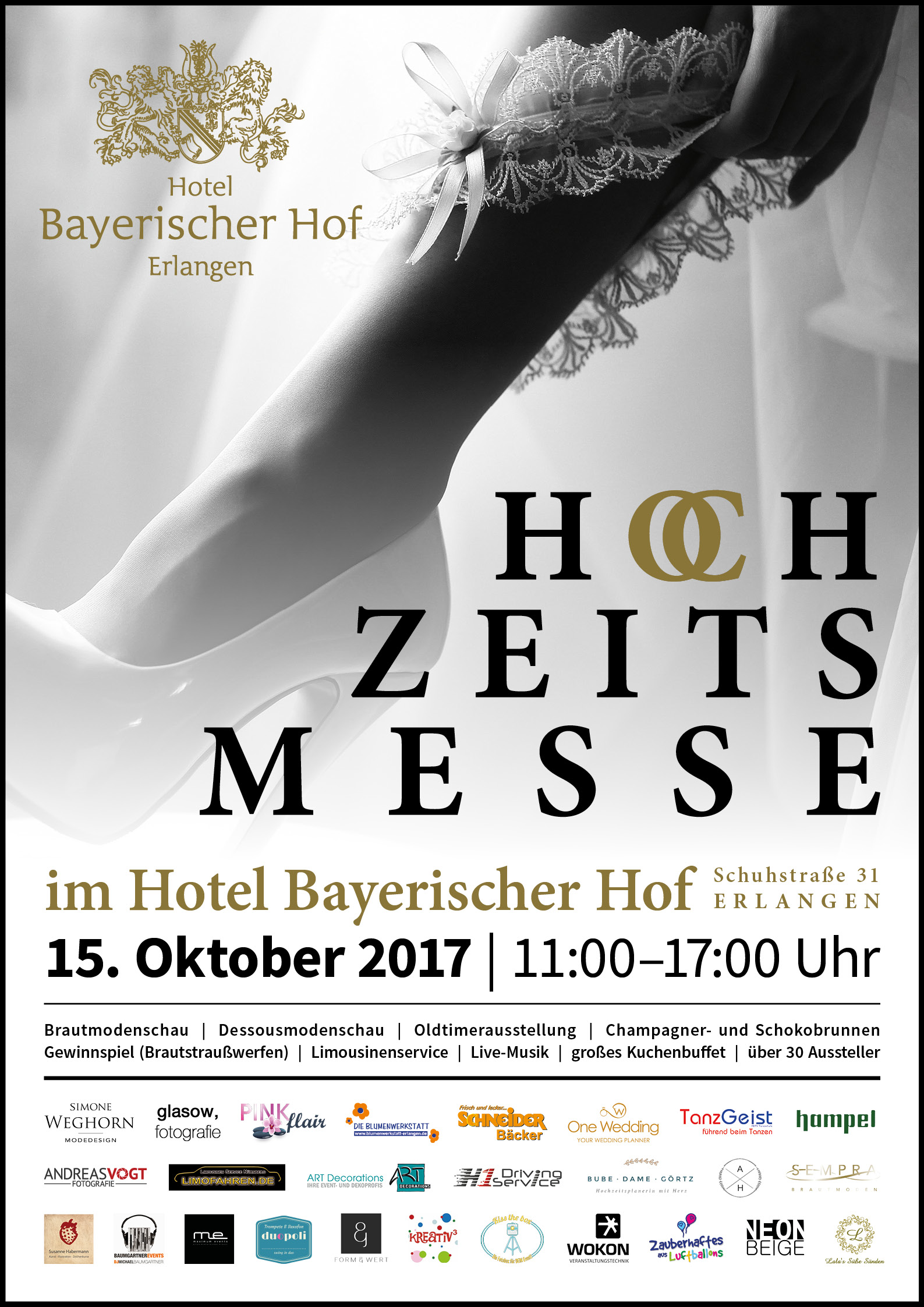 Black & White die Hochzeitsmesse im Bayerischen Hof