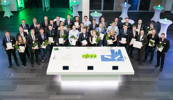 Leistung, die sich lohnt / 36 Absolventen erhalten Förderpreis der WAGO-Stiftung für hervorragende Prüfungsergebnisse (FOTO)