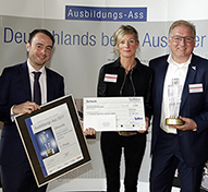 FSGG beim Wettbewerb „Ausbildungs-Ass 2017“ ausgezeichnet – Deutschlands bester Ausbilder kommt aus Duisburg