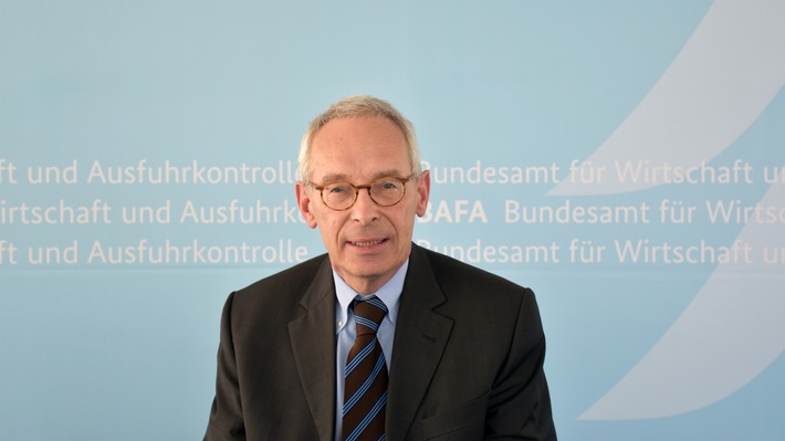 5. Nachrichtendienst-Konferenz / Andreas Obersteller, Präsident des BAFA, im Rahmen seines Vortrags „Kontrolle von Dual-use-Gütern“: (FOTO)