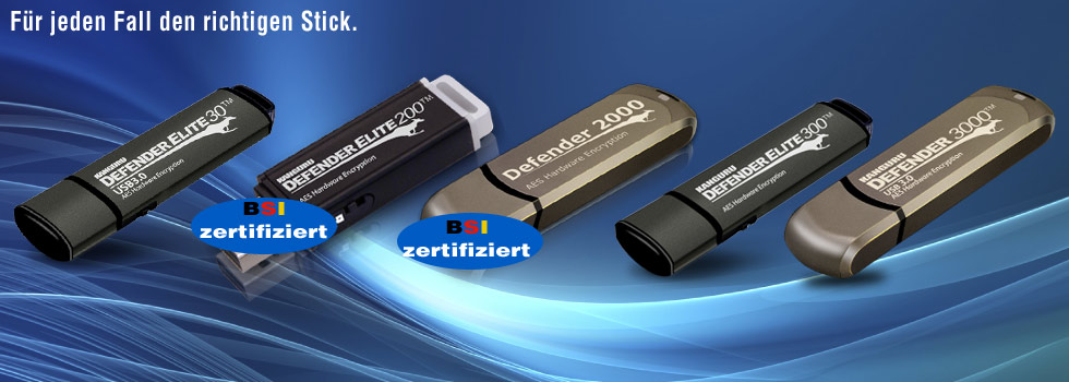DSGVO:  Die neuen, sicheren USB 3.0 Flashlaufwerke von Kanguru