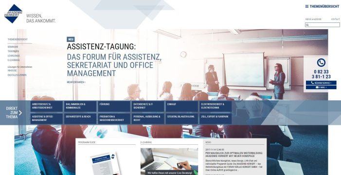 Per Mausklick zur optimalen Weiterbildung