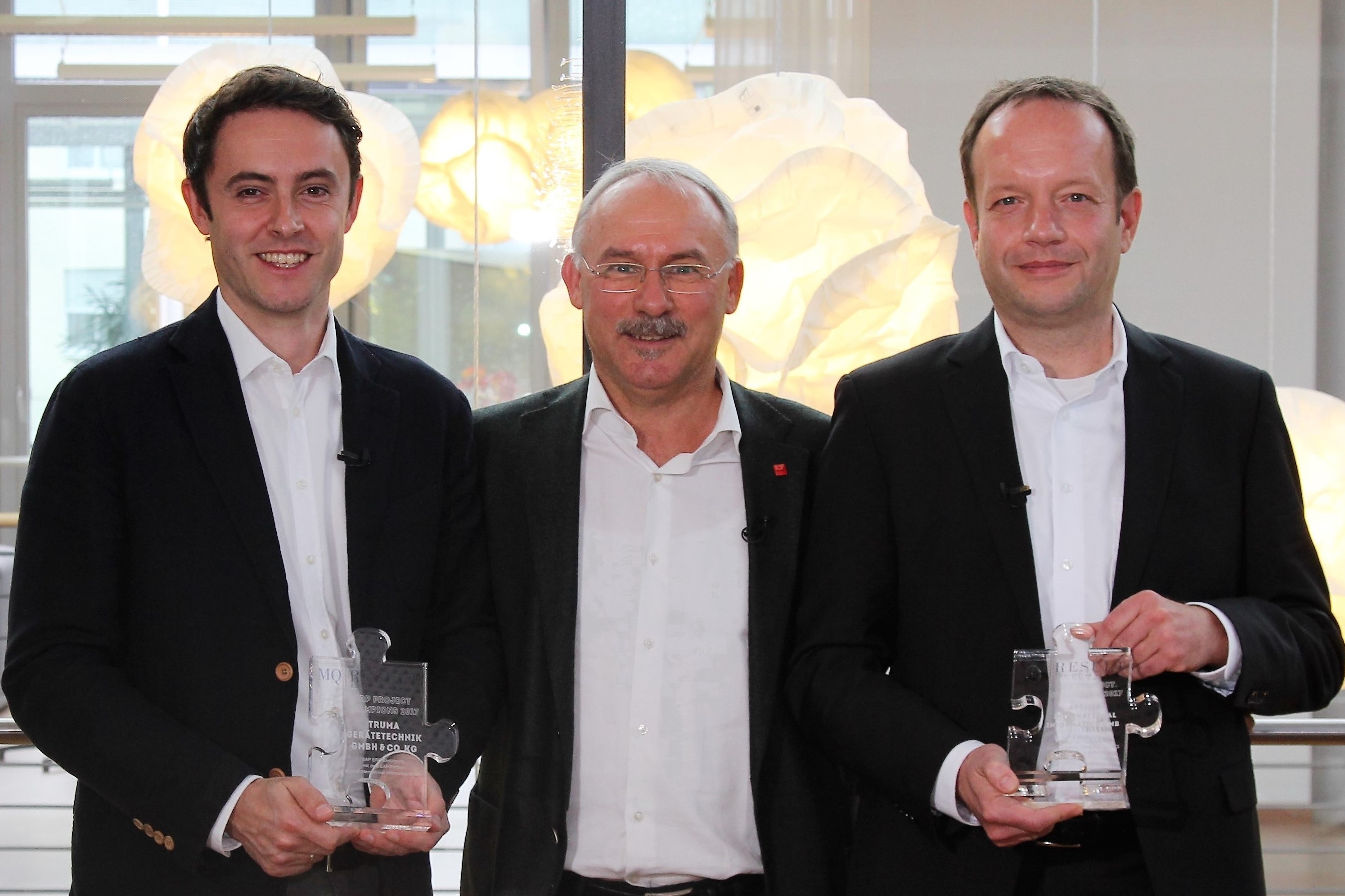 ERP Project Champions Award 2017 überreicht