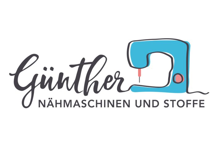 Neuer Look für Günther Nähmaschinen und Stoffe von Pforzheimer Werbeagentur ROT GRÜN BLAU