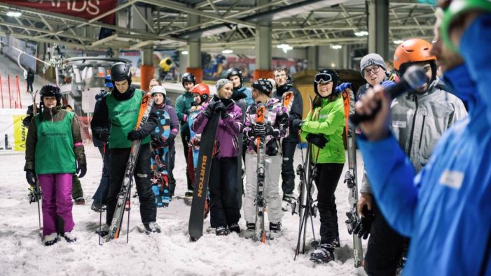 Bei gemeinsamen Erlebnissen auf der Piste Karriere-Kontakte geknüpft: Students on Snow – Euregio 2017