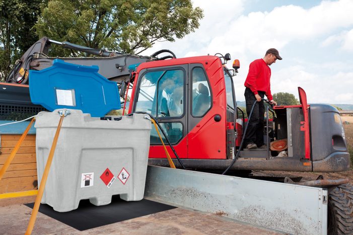 Tanken, to go: Mobile Tankstellen PolyMove von DENIOS Tanken, to go: Mobile Tankstellen PolyMove von DENIOS