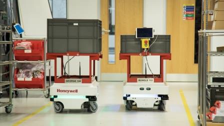 Honeywell automatisiert Warentransport mit Mobile Industrial Robots