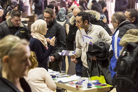 Endlich eine Zukunft aufbauen: Jobbörse für Geflüchtete und Migranten“ geht am 20. Februar in Berlin in die dritte Runde