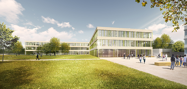 WOLFF & MÜLLER baut neue Albert-Schäffle-Schule in Nürtingen