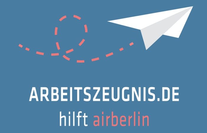 Kostenlose Zeugnisprüfung für alle airberlin-Mitarbeiter