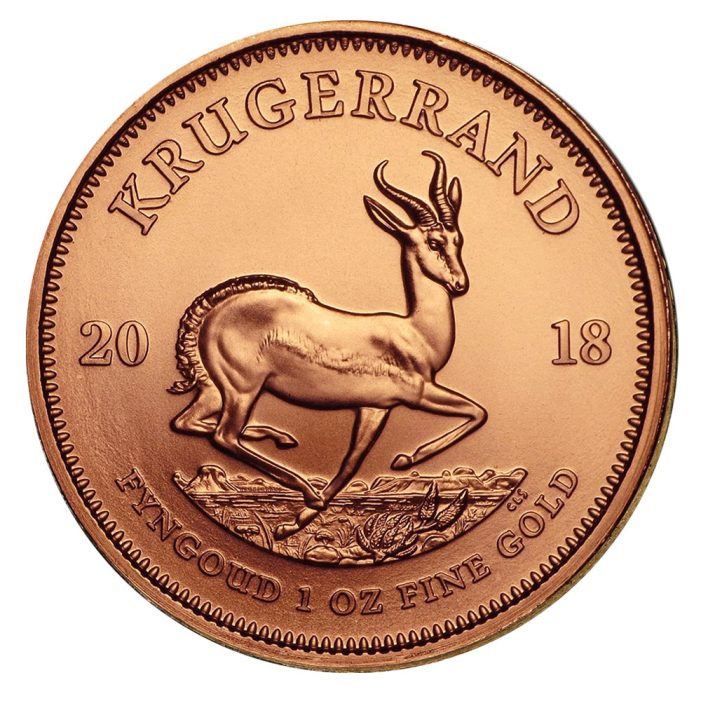 Krügerrand Goldmünze mit neuem Jahrgang 2018 ab sofort orderbar Krügerrand Goldmünze mit neuem Jahrgang 2018 ab sofort orderbar