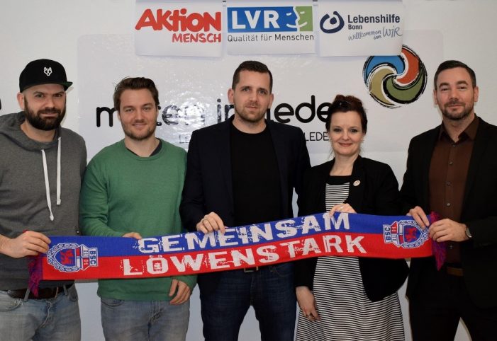 „Gemeinsam Löwenstark“ – Der Bonner Sport-Club 01/04 e.V. startet gemeinsam mit kreativrudel ein Leuchtturm Projekt im Bereich Werbung und Marketing